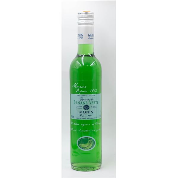 MONIN LIQUEUR DE BANANE VERTE 500ML 16%