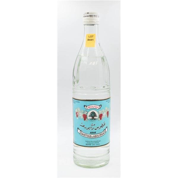 ARAK GANTOUS AND ABOU RAAD 750ML 50%