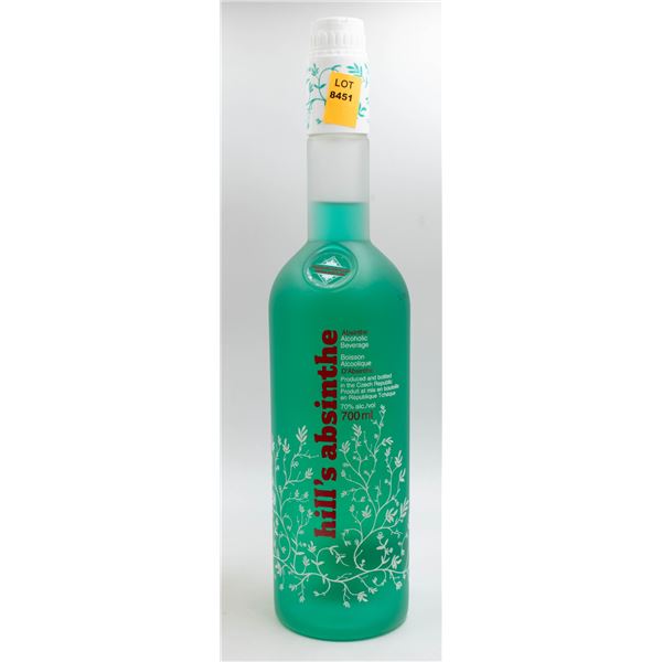 HILL'S ABSINTHE ALCOHOLIC BEVERAGE 700ML 70%