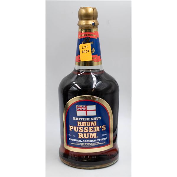 BRITISH NAVY PUSSER'S RUM 750ML 42%