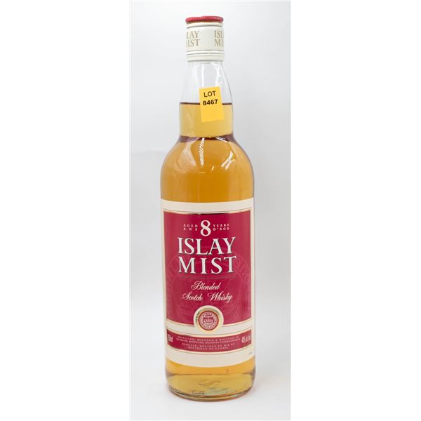 AGED 8 YEAR ISLAY MIST BLENDED SCOTCH WHISKY 750ML