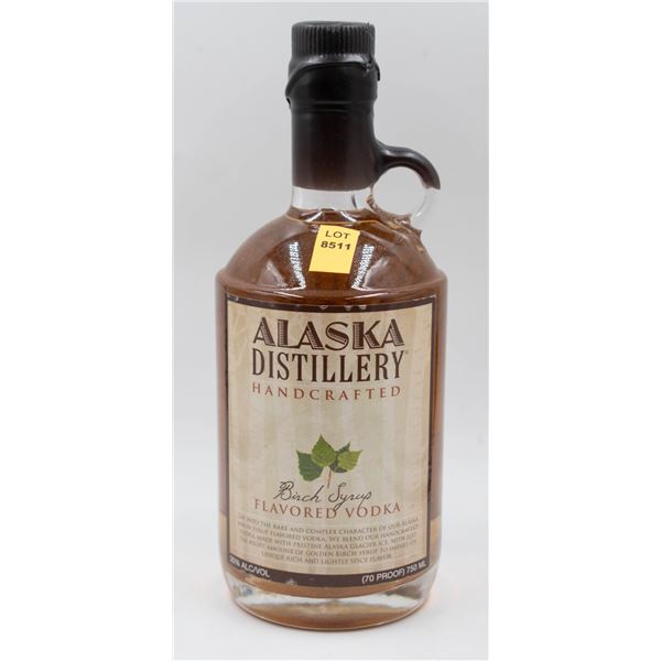 ALASKA DISTILLERY HANDCRAFTED BIRCH SYROP VODKA