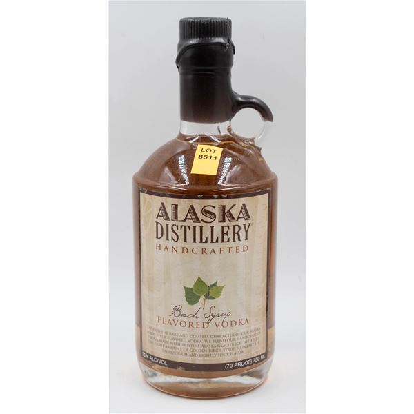 ALASKA DISTILLERY HANDCRAFTED BIRCH SYROP VODKA