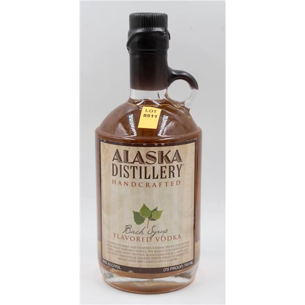 ALASKA DISTILLERY HANDCRAFTED BIRCH SYROP VODKA