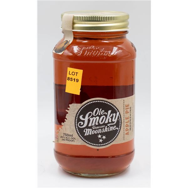 OLE SMOKEY TENNESSEE MOONSHINE 750ML 20%