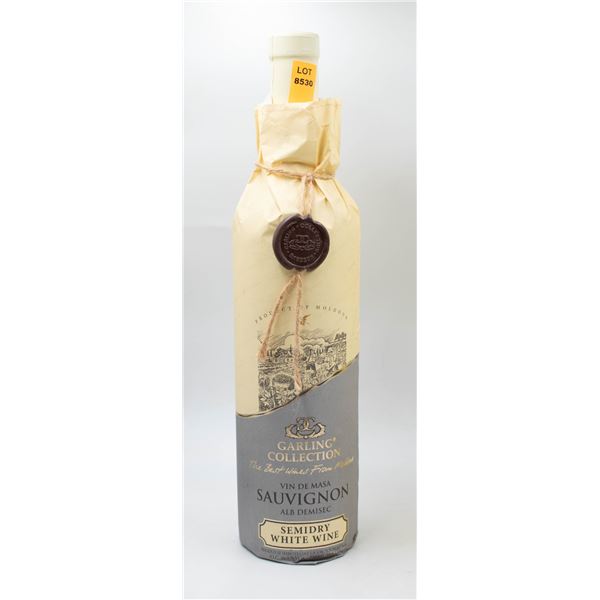GARLING COLLECTION VINE DE MASA SAUVIGNON 750ML