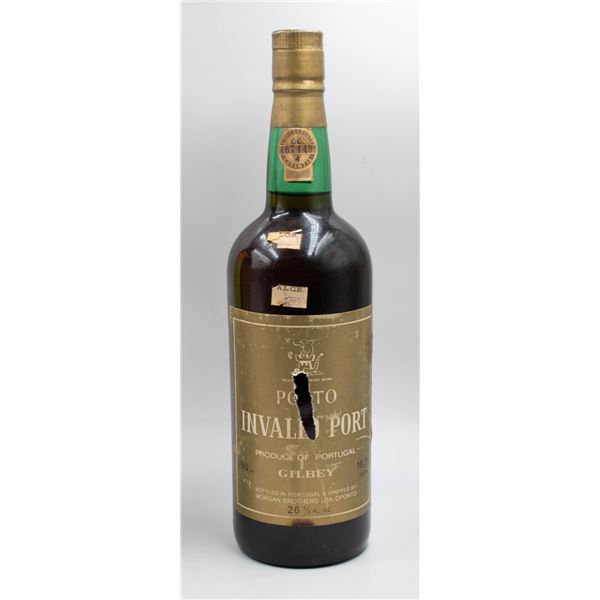 GILBEY INVALID PORT PORTUGUESE WINE 750ML