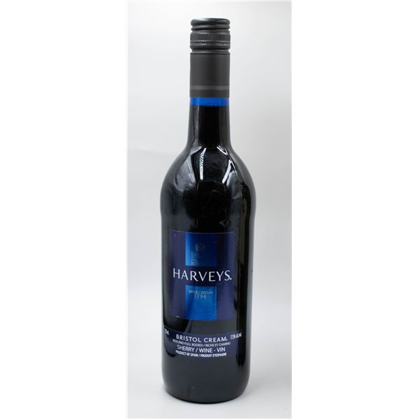 HARVEY’S BRISTOL CREAM SHERRY WINE 750ML