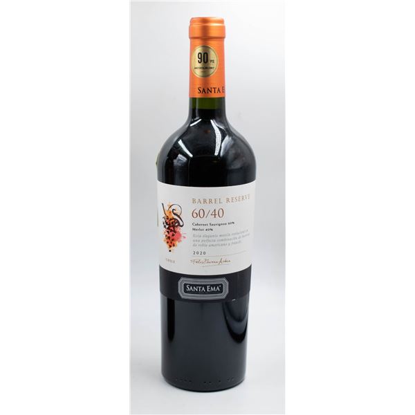 2020 SANTA EMA BARREL RESERVE 60/40 WINE FROM