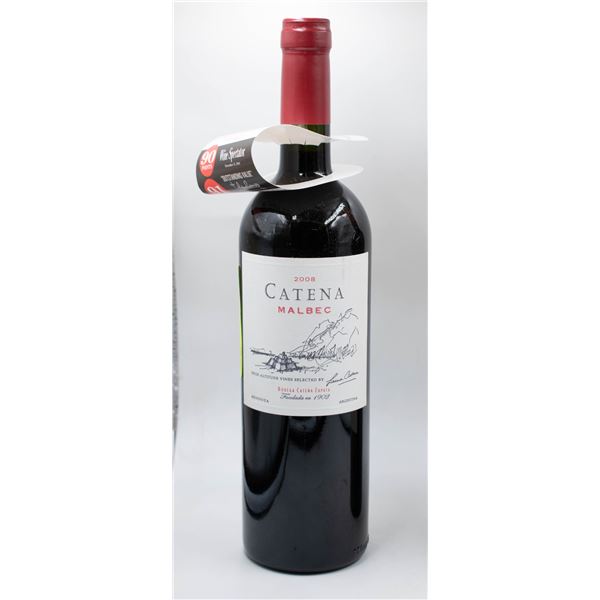 2008 CATENA MALBEC WINE 750ML 14% ALC