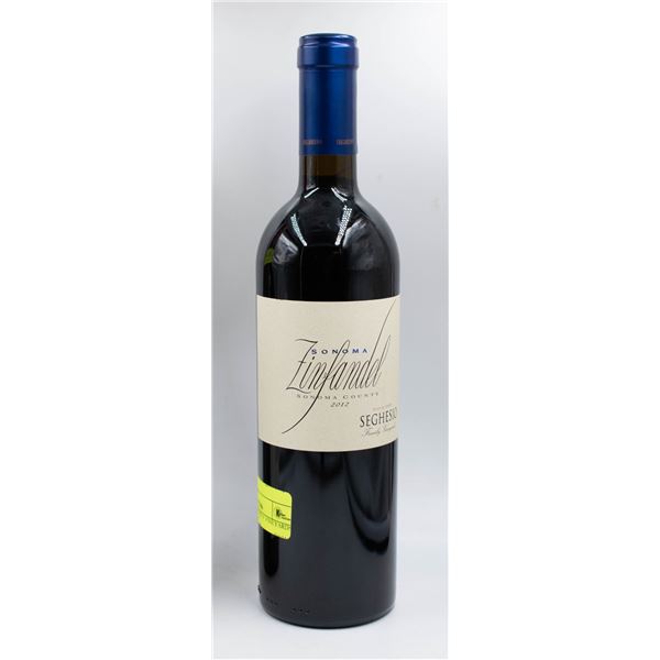 2012 SEGHESIO FAMILY VINEYARDS SONOMA COUNTY