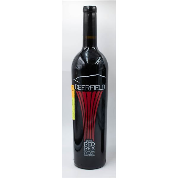 2015 DEERFIELD RANCH RED REX WINE 750ML 15.4% ALC