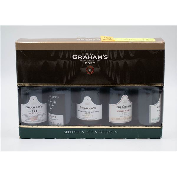 5 PACK VINTAGE GRAHAMS MINI 5 PACK PORT