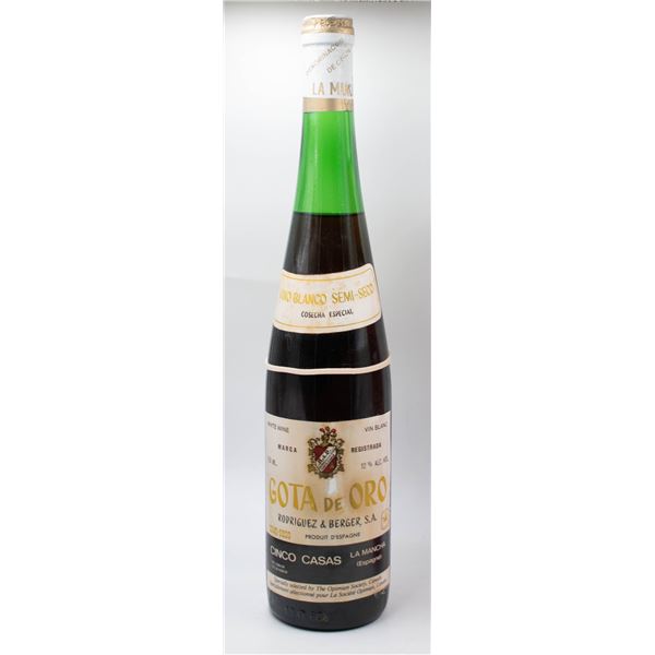 VINTAGE GOTA DE ORO VINO BLANCO SEMI-SECO