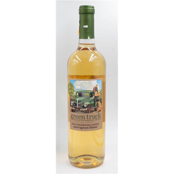 2014 GREEN TRUCK MENDOCINO COUTY SAUVIGNON BLANC