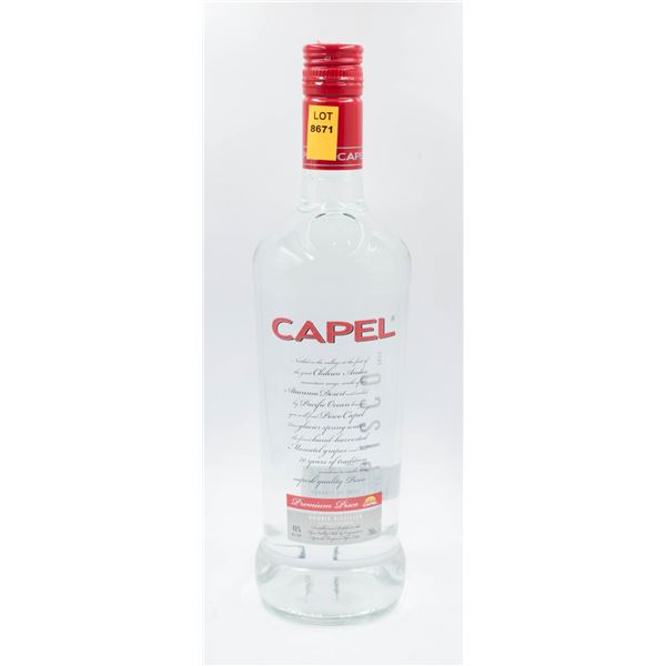 CHAPEL PREMIUM PISCO DOUBLED DISTILLED 750ML 30%