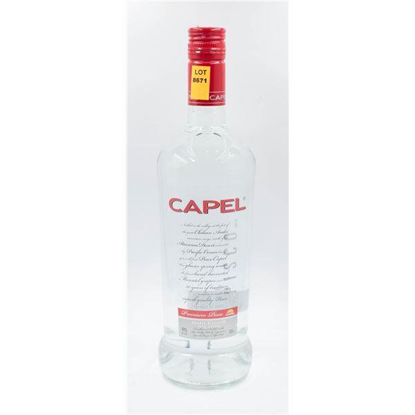 CHAPEL PREMIUM PISCO DOUBLED DISTILLED 750ML 30%