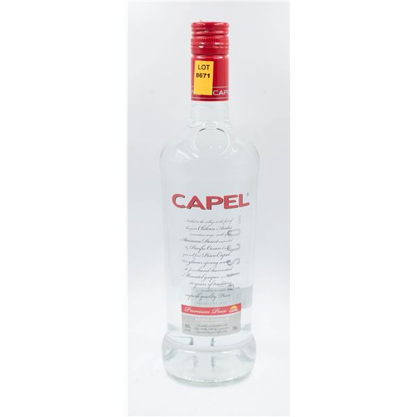 CHAPEL PREMIUM PISCO DOUBLED DISTILLED 750ML 30%