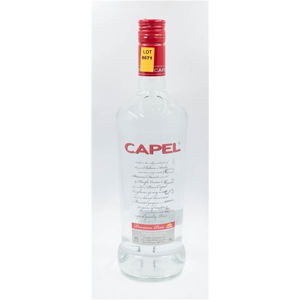CHAPEL PREMIUM PISCO DOUBLE DISTILLED 750ML 30%