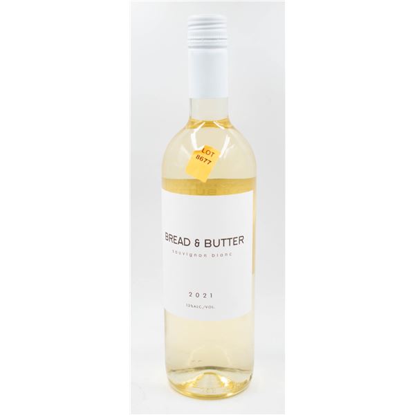 2021 BREAD AND BUTTER SAUVIGNON BLANC 750ML 13%