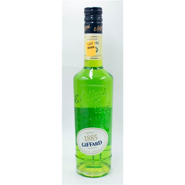 GIFFARD FRANE DISTILLED MELON LIQUOR 500ML 20%