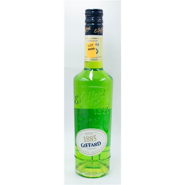 GIFFARD FRANE DISTILLED MELON LIQUOR 500ML 20%