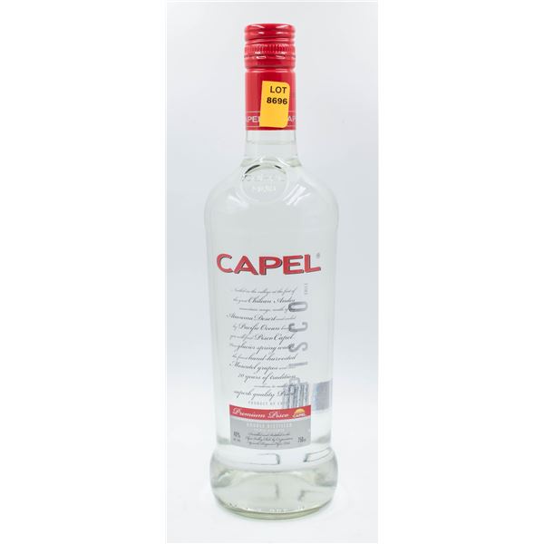CAPEL PREMIUM PISCO DOUBLE DISTILLED 750ML 40%