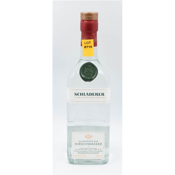 SCLADERER SCHWARZWALDER KIRSCHWASSER BLACK FOREST