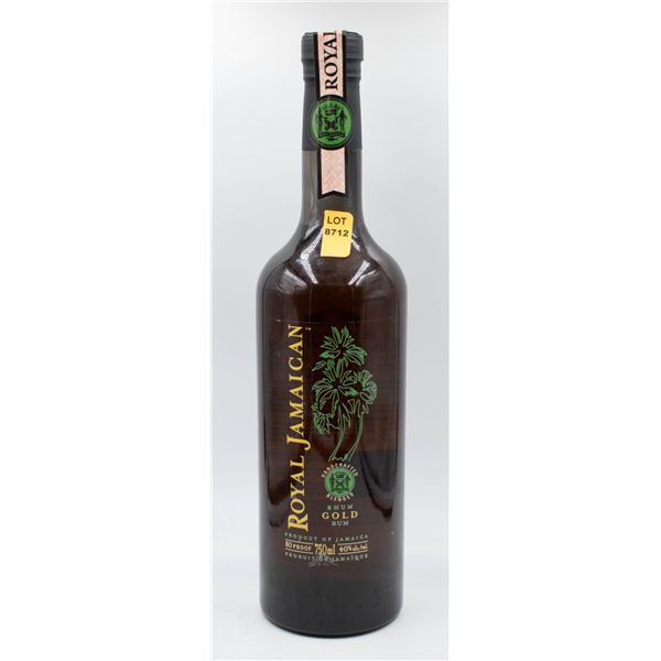 ROYAL JAMAICAN GOLD RUM 750ML 40%