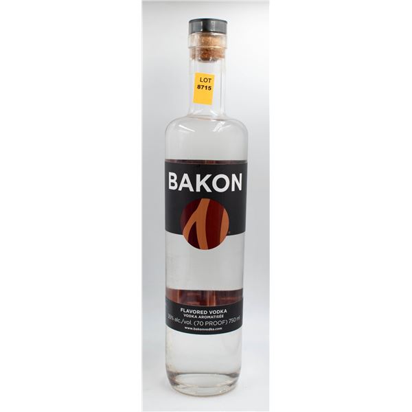 BAKON FLAVORED VODKA 750ML 35%
