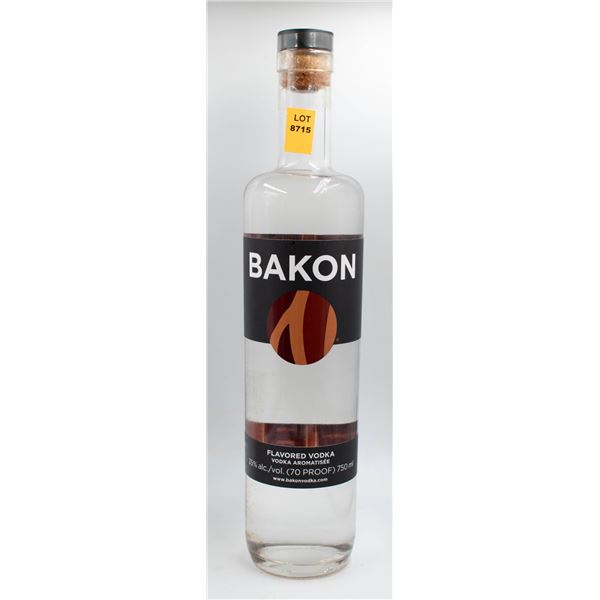 BAKON FLAVORED VODKA 750ML 35%