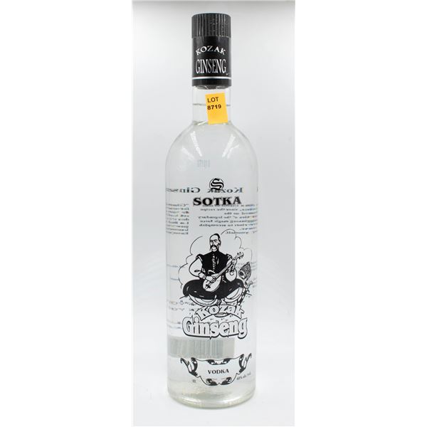 SOTKA KOZAK GINSENG VODKA 1L 40%