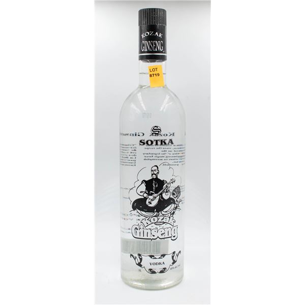 SOTKA KOZAK GINSENG VODKA 1L 40%