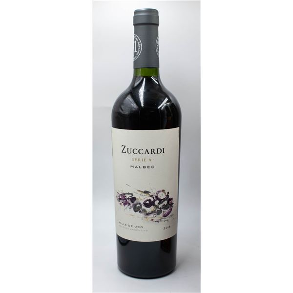 ZUCCARDI SERIE A MALBEC 2018 RED WINE ARGENTINA