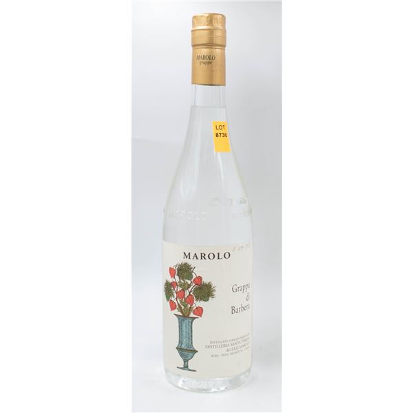 MAROLO GRAPPA DI BARBERA 700ML 40%