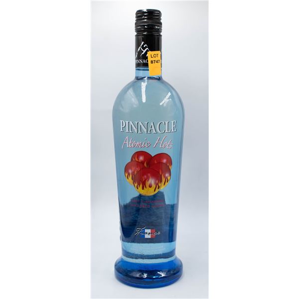 PINNACLE ATOMIC HOTS HOT CINNAMON FLAVORED VODKA