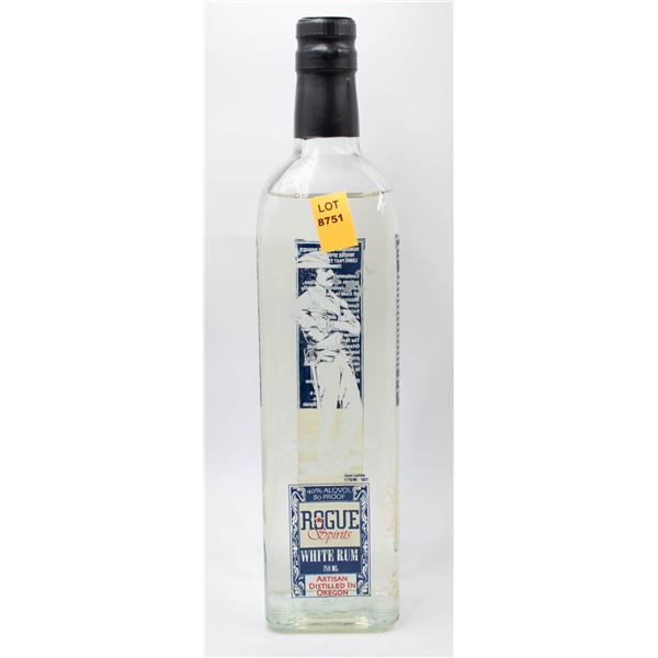 ROGUE SPIRITS WHITE RUM 750ML 40%