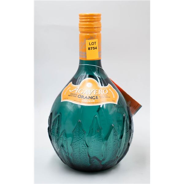 AGAVERO AGAVE NECTAR ORANGE LIQUEUR 750ML 32%