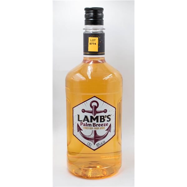 LAMB'S PALM BREEZE AMBER RUM 1.75L 40%