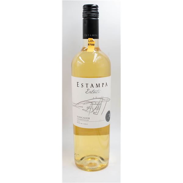 2011 ESTAMPA ESTATE VIOGNIER CHARDONNAY 750ML 13%