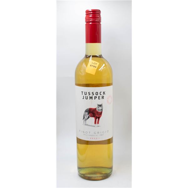 2012 TUSSOCK JUMPER PINOT GRIGIO 750ML 12%