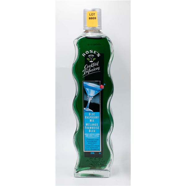 ROSE'S COCKTAIL INFUSIONS BLUE RASPBERRY MIX 591ML