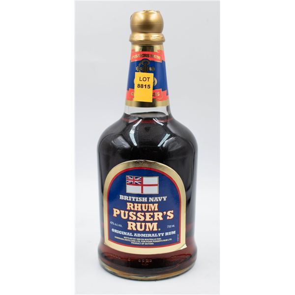 BRITISH NAVY PUSSER'S RUM 750ML 42%