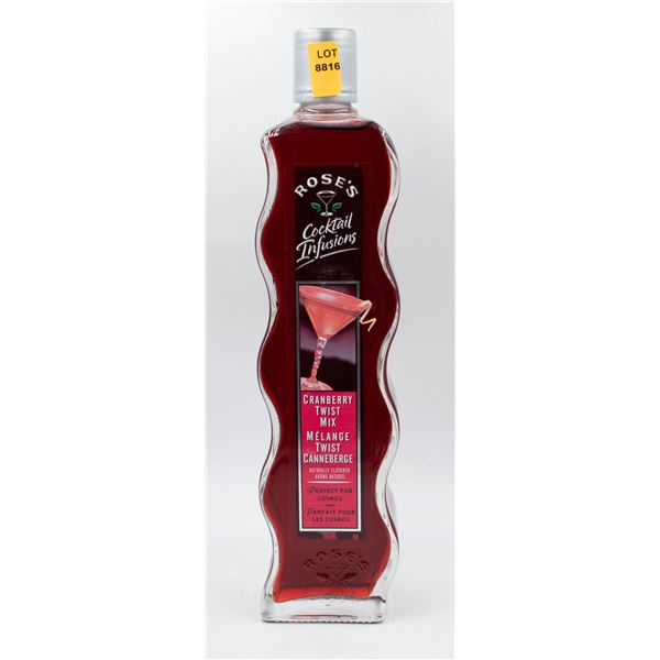 ROSE'S COCKTAIL INFUSIONS CRANBERRY TWIST 591ML