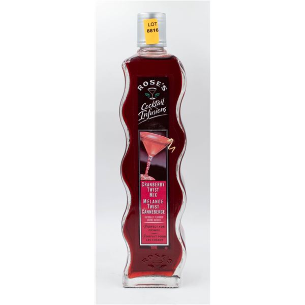 ROSE'S COCKTAIL INFUSIONS CRANBERRY TWIST 591ML
