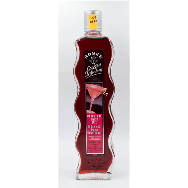 ROSE'S COCKTAIL INFUSIONS CRANBERRY TWIST 591ML