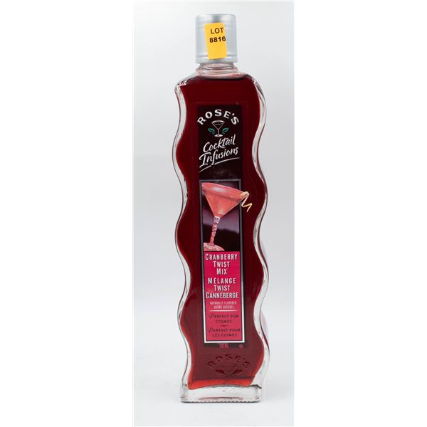 ROSE'S COCKTAIL INFUSIONS CRANBERRY TWIST 591ML