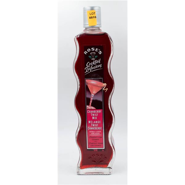 ROSE'S COCKTAIL INFUSIONS CRANBERRY TWIST 591ML