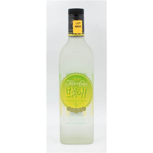 FLOR DE CANA LIMON RUM SLOW AGED 4 YEARS 750ML 35%