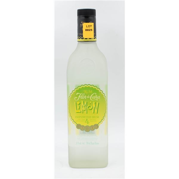 FLOR DE CANA LIMON RUM SLOW AGED 4 YEARS 750ML 35%